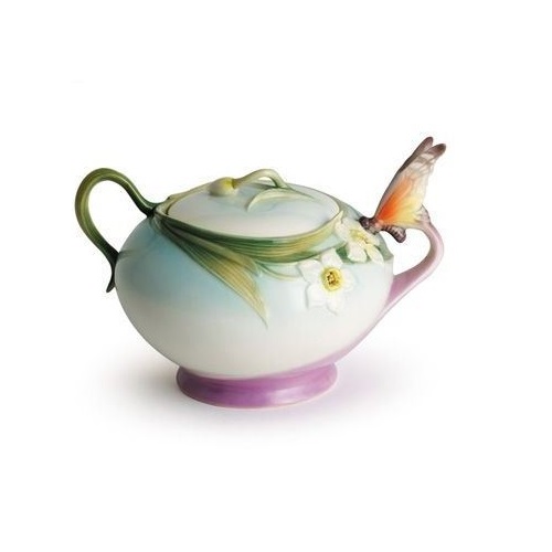 Franz Collection 登峰造極 瓷瓶 butterfly_sugar_jar_1__12080.