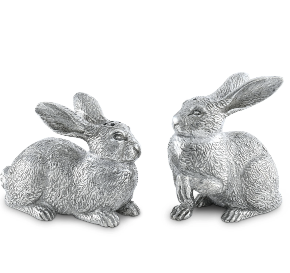 Rabbit Salt and Pepper Shakers | Vagabond House