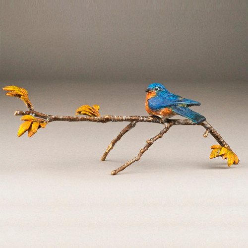 限定完売品☆新品未使用☆スーザンベル☆Bluebird Days☆75B☆Ｍ Bluebird Bronze Sculpture 