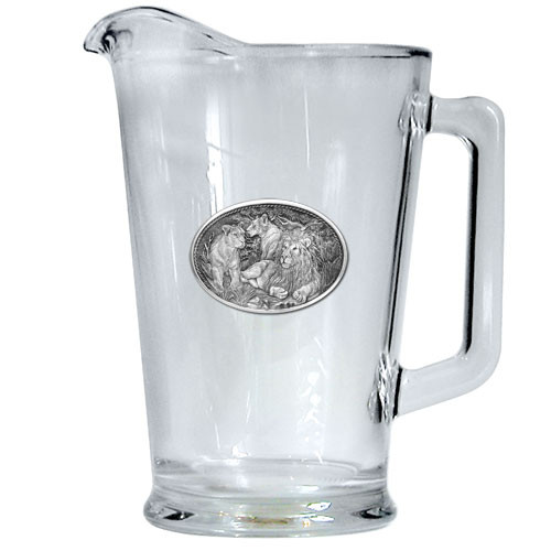 Lion Beer Pitcher | Heritage Pewter