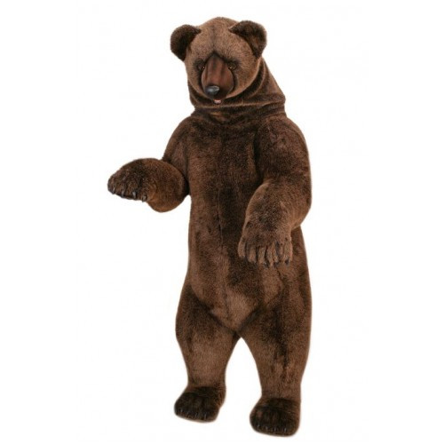 realistic bear stuffed animal