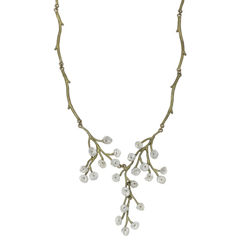 Baby's Breath Adjustable Necklace | Michael Michaud