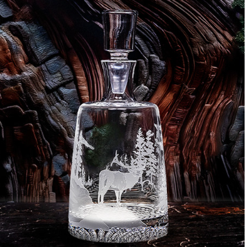Elk Crystal Decanter