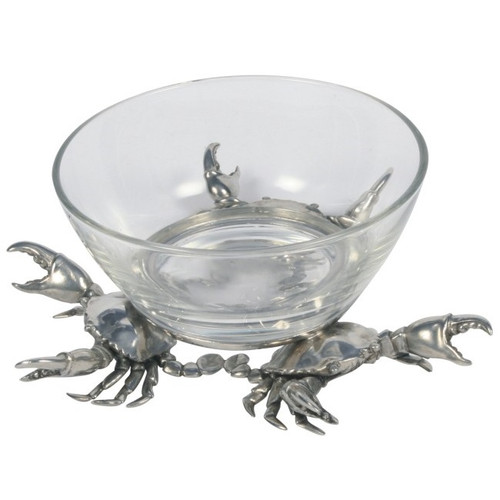 Crab Dip Bowl Glass Vagabond House