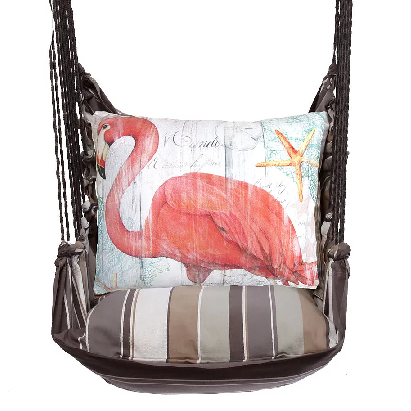 Flamingo Hammock Chair Swing | Slated Gray | Magnolia Casual