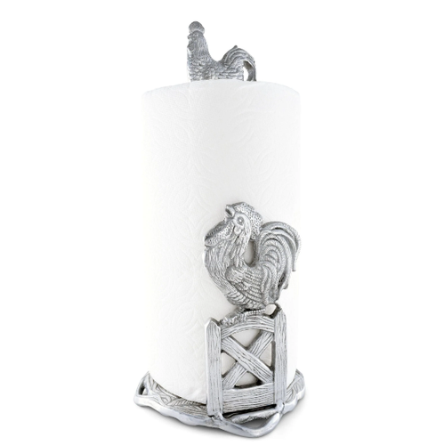 Rooster Paper Towel Holder Paper Towel Holder Arthur Court