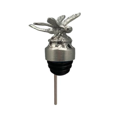 Stainless Steel Carved Bass Wine Pourer - Aerator main image 1