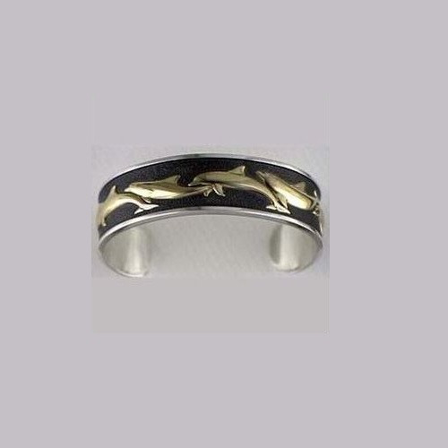 Dolphin Bracelet | 14K Gold | Sterling Silver | Kabana