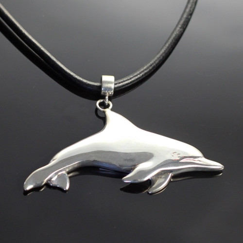 Dolphin Necklace | Sterling Silver | Pendant | Anisa Stewart