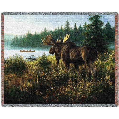Moose throw on sale