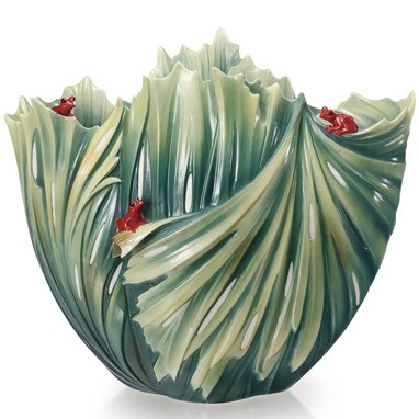 Rain Forest Vase | Little Dwellers | Tree Frog | Franz