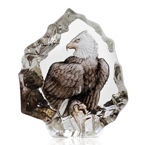 Color Eagle Crystal Sculpture | 88172 | Mats Jonasson Maleras Color Eagle Crystal Sculpture | 88172 | Mats Jonasson Maleras