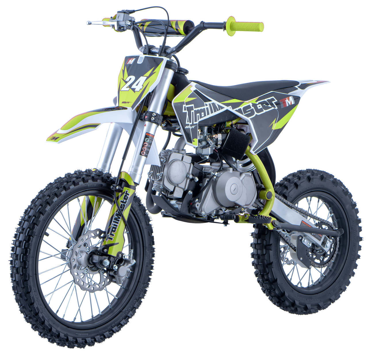 TrailMaster 125cc Dirt Bike, TM24-125 Semi-Automatic Clutch (17/14)