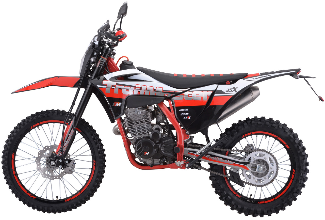 TrailMaster 249cc Dirt Bike, TM 35X-250 Manual-Electric Start