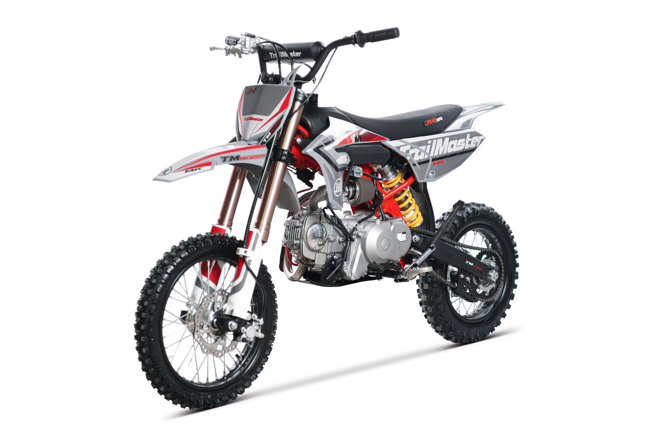 TrailMaster JHL Pro Series 125cc Dirt Bike, MK125S (Semi-Electric