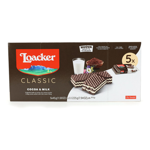 Wafer Classic Cacao&Milk multipack 45gx5