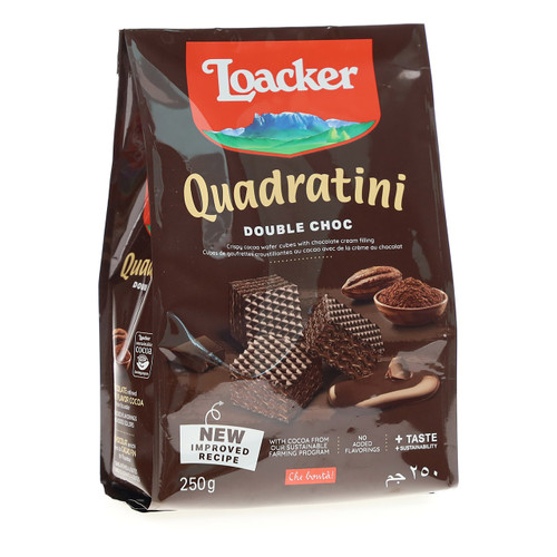 Quadratini Double Choc 250g Quadratini Double Choc 250g
