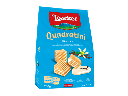 Quadratini Vanilla 250g