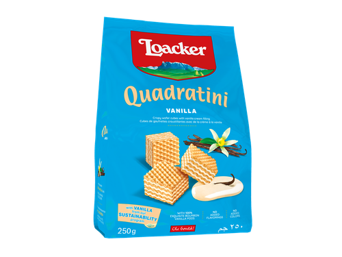 Quadratini Vanilla 250g