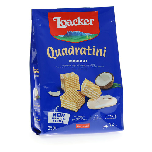 Quadratini Coconut 250g