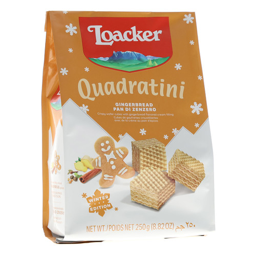 Quadratini Pan di Zenzero 250g