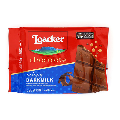 Cioccolato Crispy Alpine Milk 50g