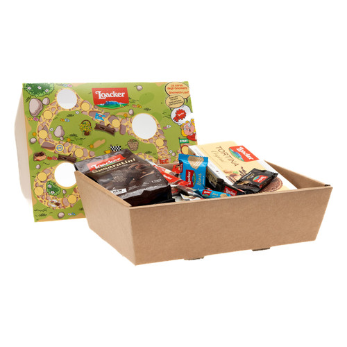 Geschenkskorb mit Spiel Gnometti 651,1g