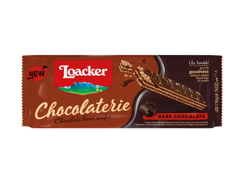 Wafer Dark Chocolaterie 118g 