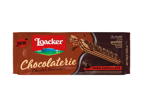 Wafer Dark Chocolaterie 118g 