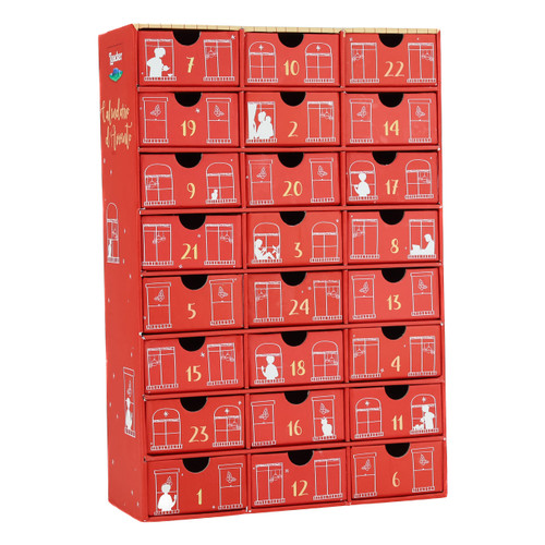 Calendario Avvento Cofanetto con Cassetti Rosso ed.2025