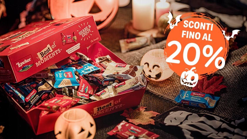 Mix mini bontà Loacker per Halloween