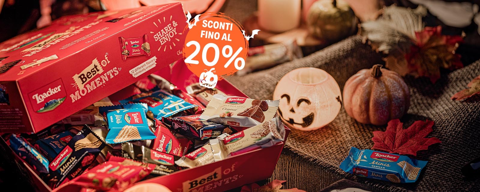 Sconti fino al 20% per un Halloween da brividi