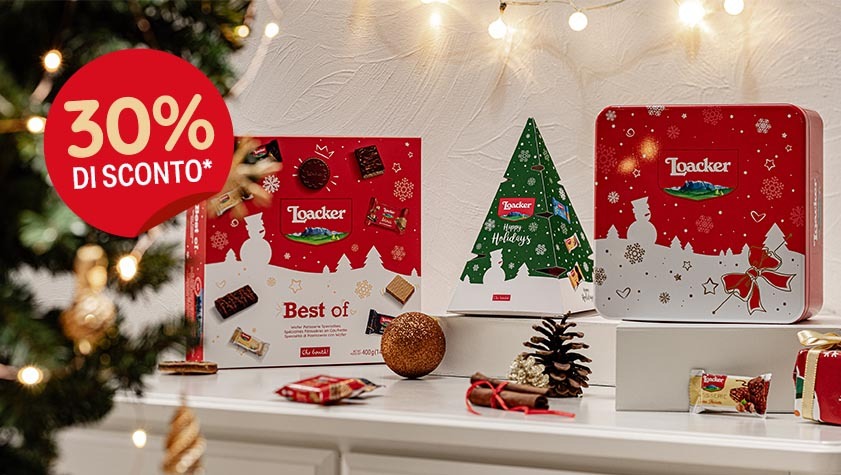 Esclusivo sconto del 30%