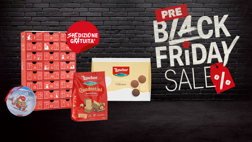 Black Friday spedizione gratuita