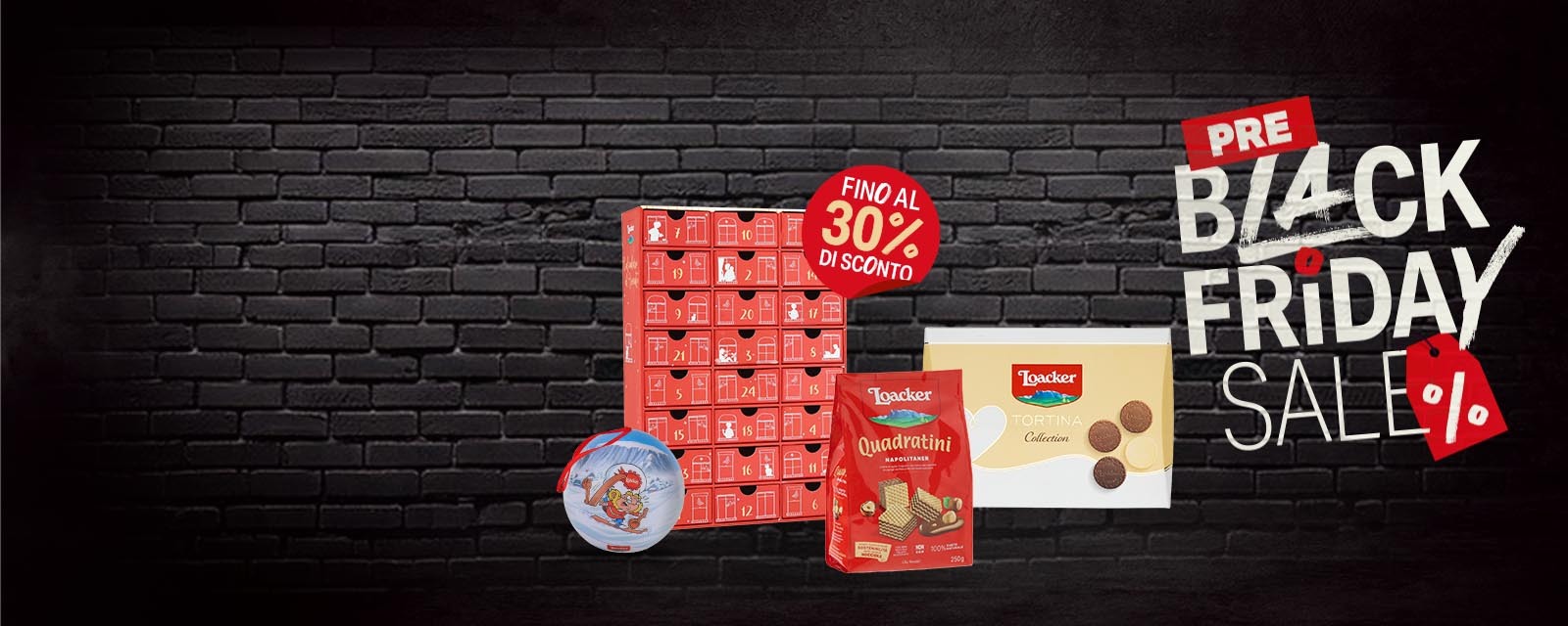 Il Black Friday è iniziato: sconti fino al 30% su prodotti selezionati 