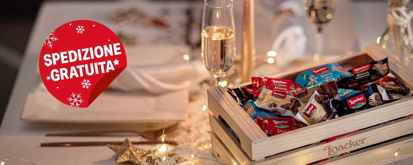 Spedizione gratuita su una gamma di prodotti di Natale