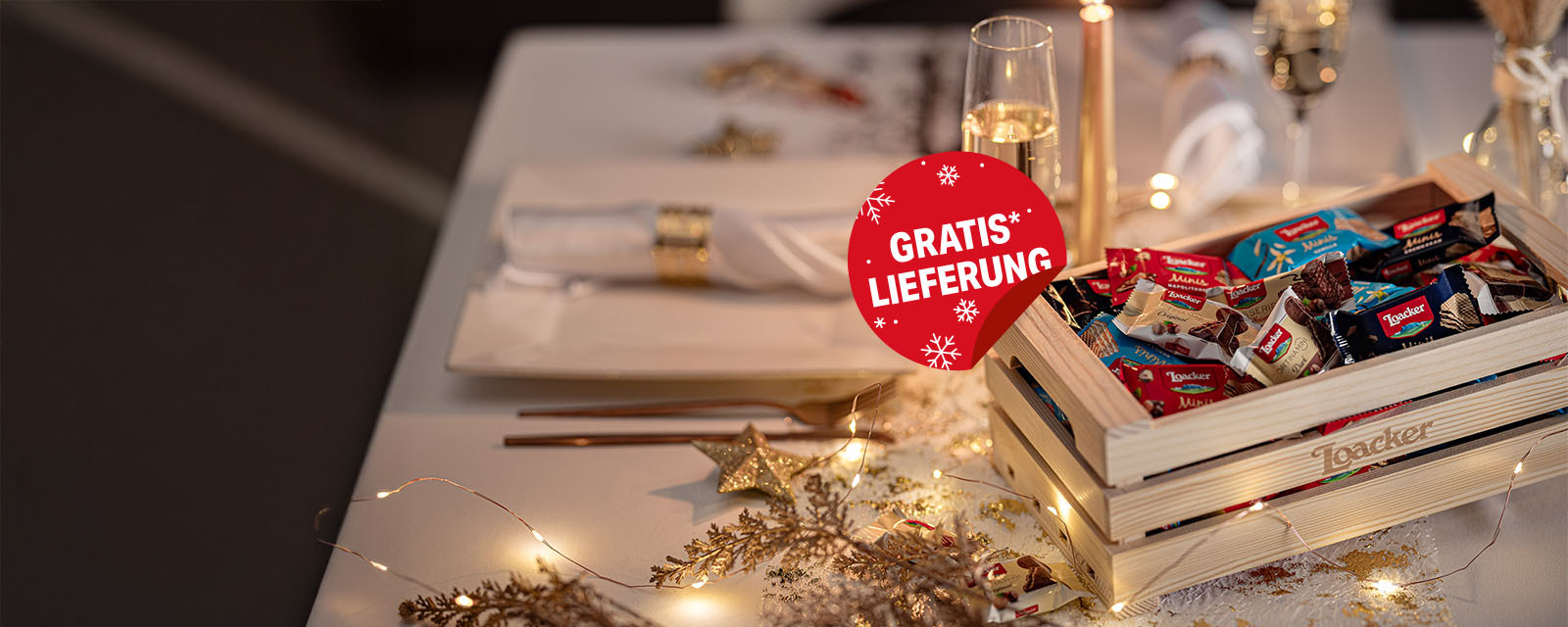 Gratis Lieferung zu Weihnachten