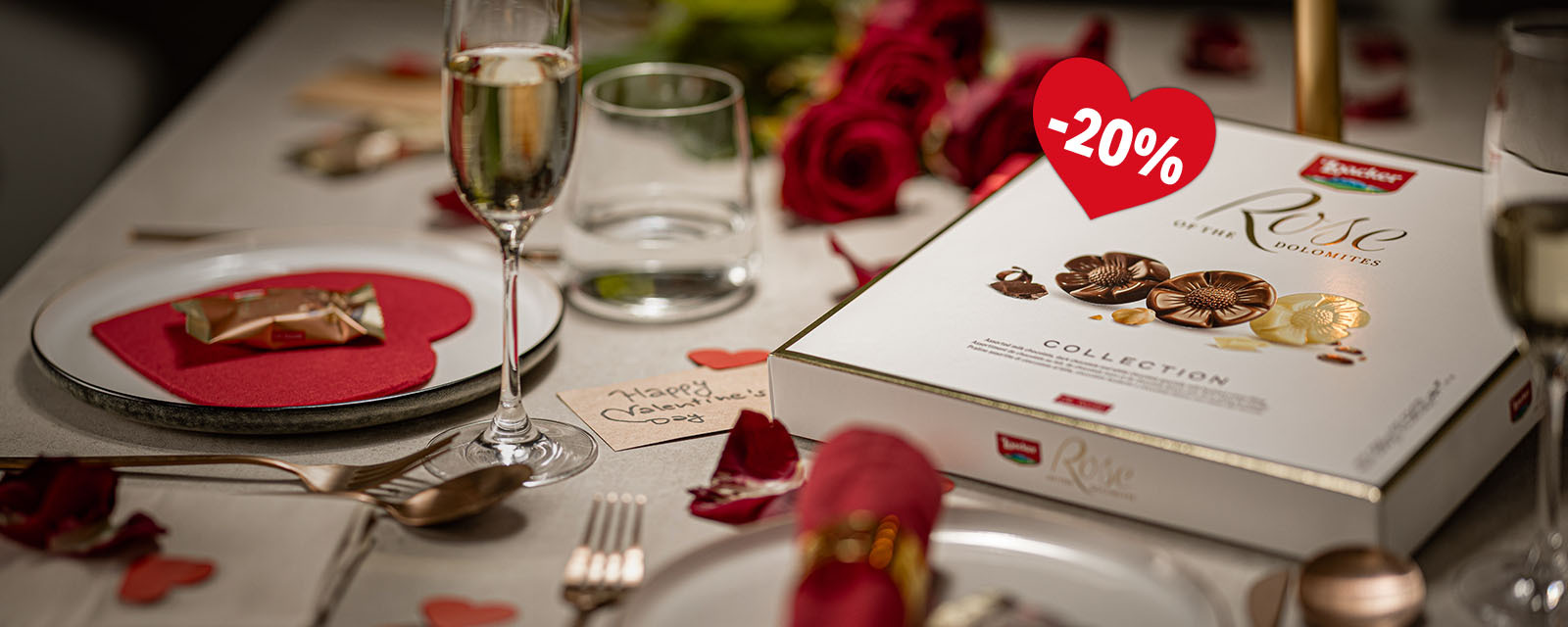 20% di sconto sui prodotti Love