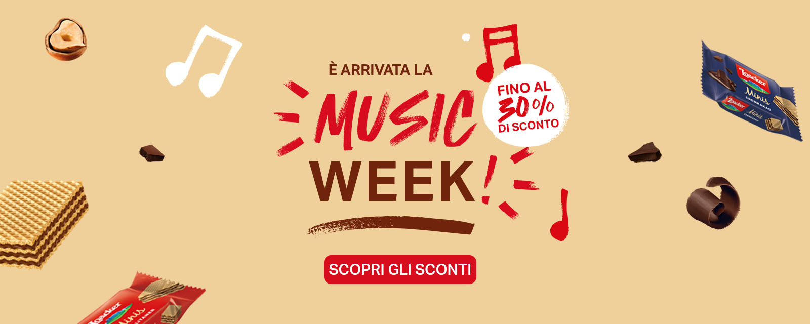 Sconti per la Music Week!