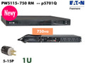 NOB = PW5115-750-RM ~ 750va Powerware 5115 (120 - 1U - Value)