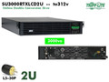 SU3000RTXLCD2U ~ 3000va Tripplite Online UPS (120 - 2U - LCD) - Refurbished