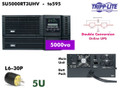 SU5000RT3UHV ~ 5000va Tripplite Online UPS (200-240 - 5U - LCD) - Refurbished