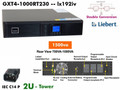 GXT4-1000RT230 - Liebert GXT4 Online 1000VA (230v - Global IEC) - Refurbished