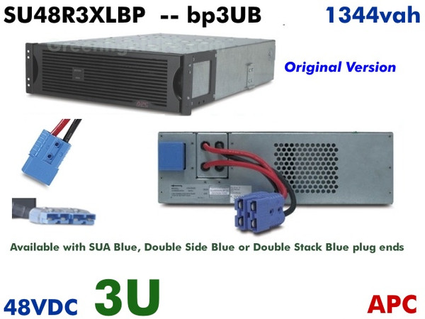 SU48R3XLBP - APC Smart UPS External Battery (3U - 48vDC) : Refurbished SU48R3XLBP - APC Smart UPS External Battery (3U - 48vDC) : Refurbished