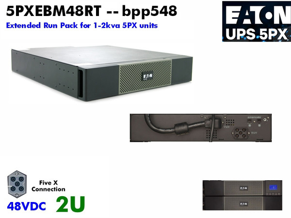 5PXEBM48RT - Eaton 5PX External Battery (2U - 48vDC) : Refurbished