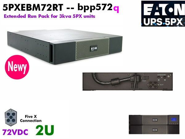 5PXEBM72RT2U - Eaton 5PX External Battery (2U - 72vDC) : New