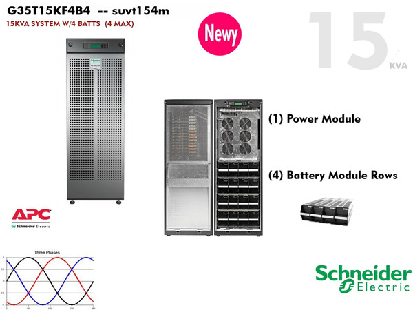 G35T15KF4B4S - APC Smart VT 15000va (208v 4/4 Batt ) - NOB