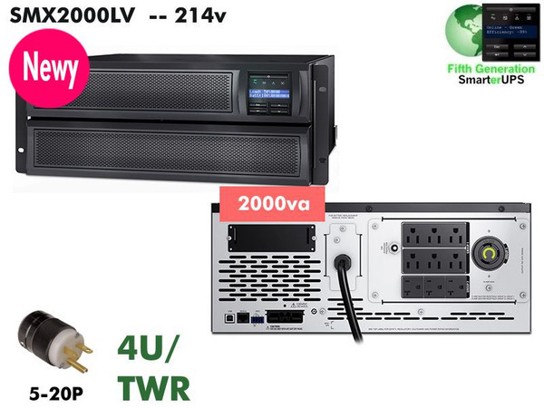 SMX2000LV - APC SMX 2000VA (120v - Tower Rack) - NOB