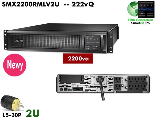 SMX2200RMLV2U - APC SMX 2200VA (120v - Extended Run) - NOB