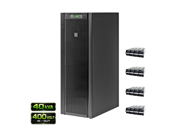 SUVTP40KH4B4S ~ 40000va APC Smart VT (3p/400v - VT -Tower - Export) - Refurbished